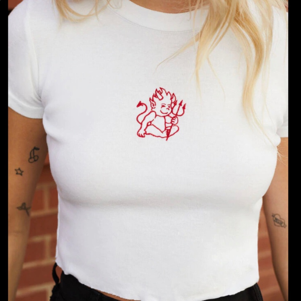 brandy melville devil top